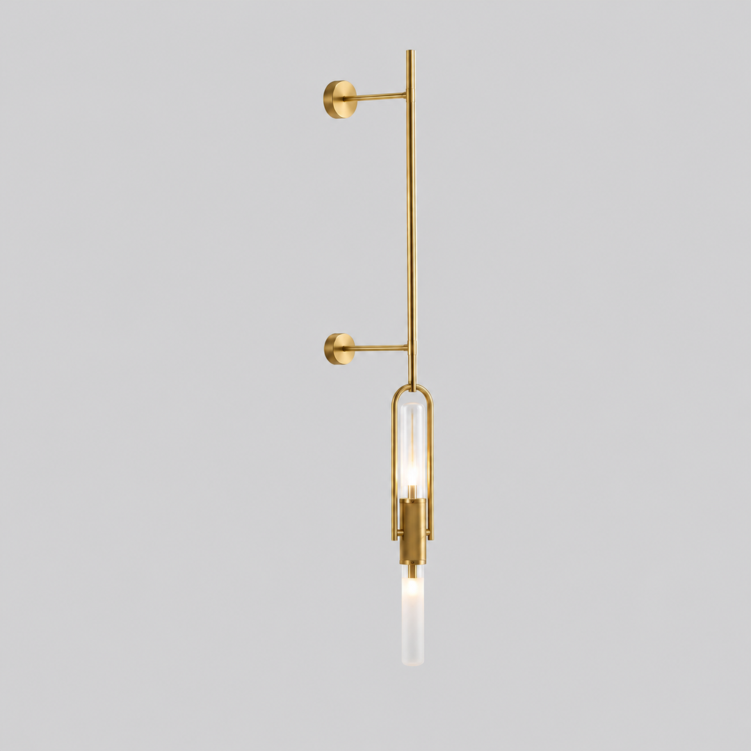 Long Arc Glass Wall Lamp