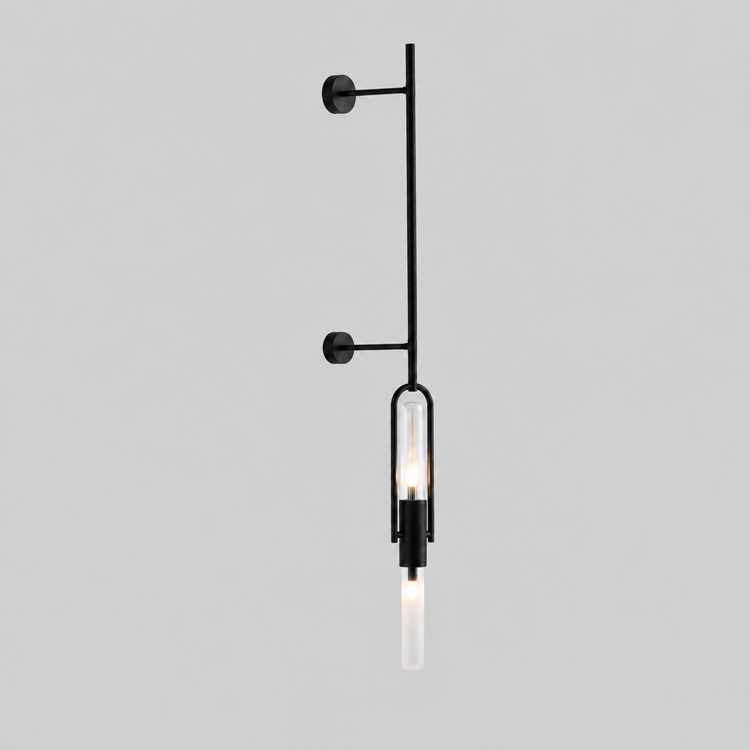 Long Arc Glass Wall Lamp