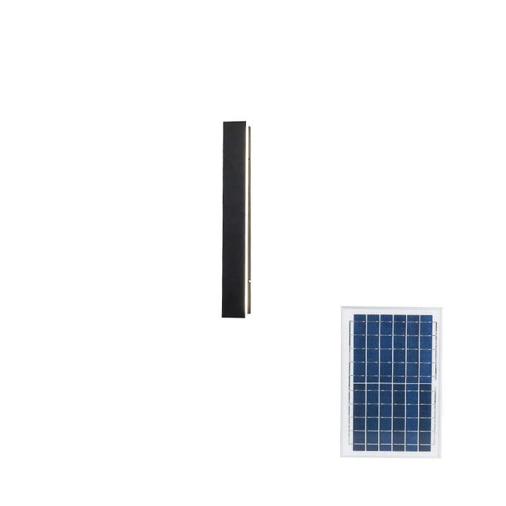 Long Strip Outdoor Sconce Solar Power - Vakkerlight