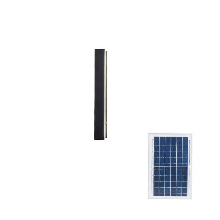 Long Strip Outdoor Sconce Solar Power - Vakkerlight