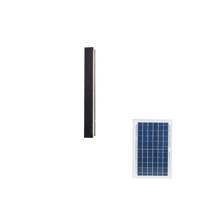 Long Strip Outdoor Sconce Solar Power - Vakkerlight