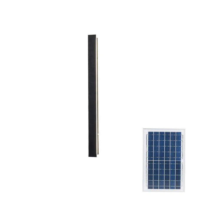 Long Strip Outdoor Sconce Solar Power - Vakkerlight