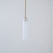 Long Tube Glass Pendant Light