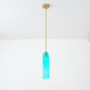 Long Tube Glass Pendant Light