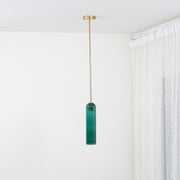 Long Tube Glass Pendant Light