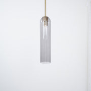 Long Tube Glass Pendant Light