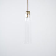 Long Tube Glass Pendant Light