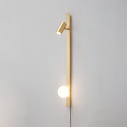 Long Arm Plug-in Wall Light