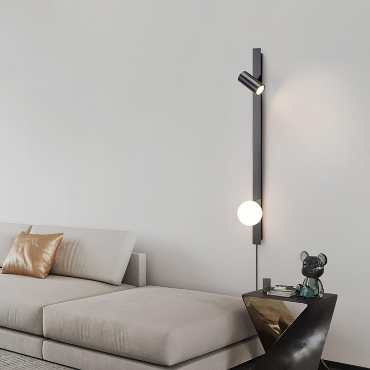 Long Arm Plug-in Wall Light