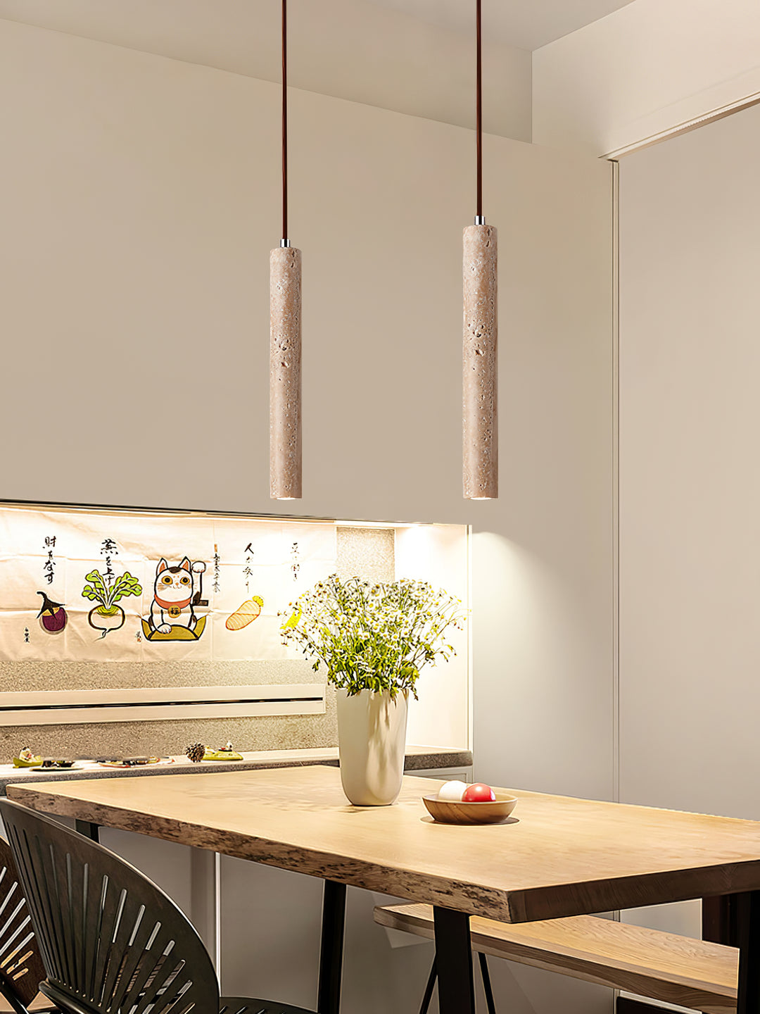 Long Cylinder Pendant Lamp - Vakkerlight