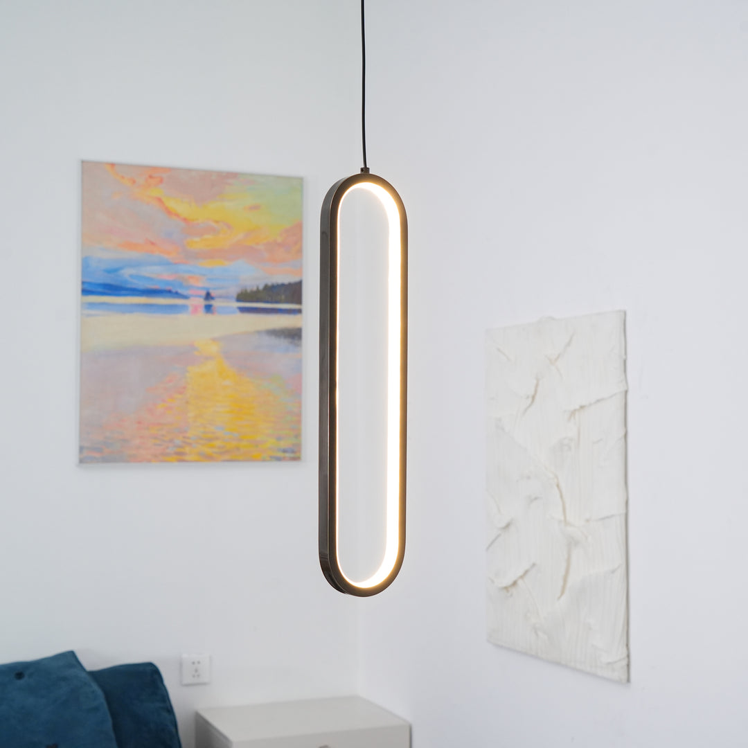 Long Oval LED Pendant Lamp