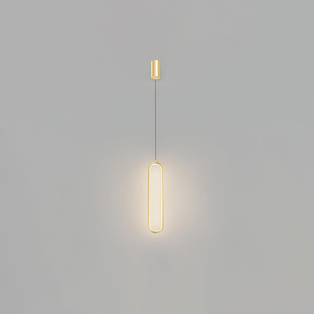 Long Oval LED Pendant Lamp - Vakkerlight