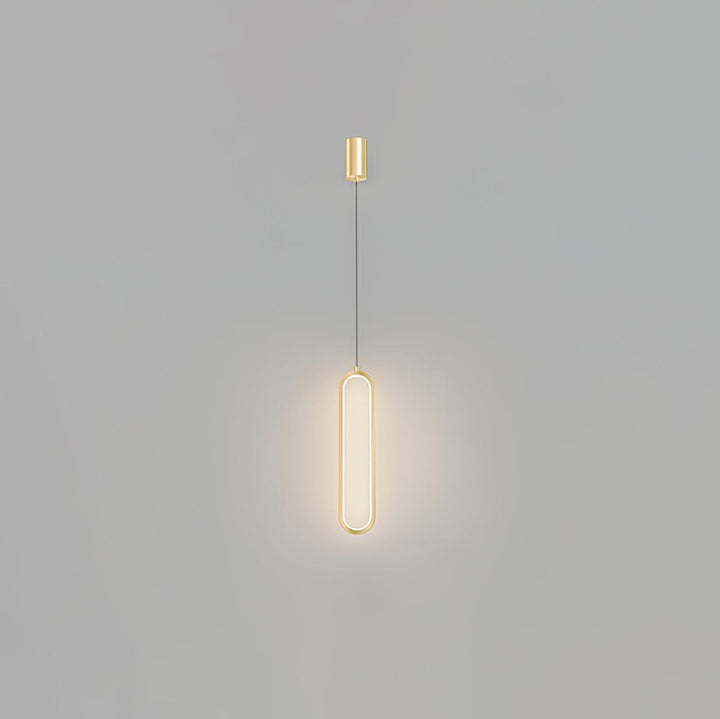 Long Oval LED Pendant Lamp - Vakkerlight