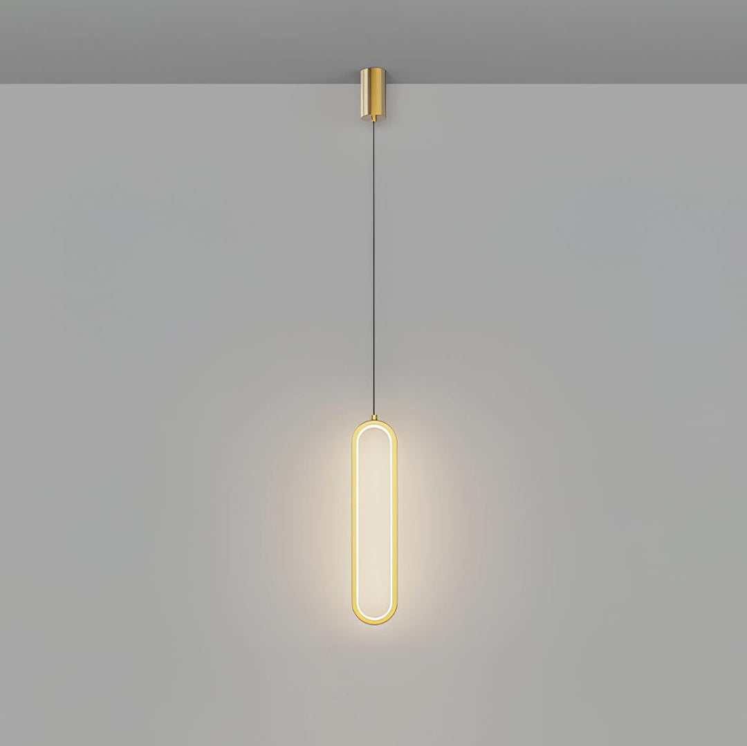 Long Oval LED Pendant Lamp - Vakkerlight