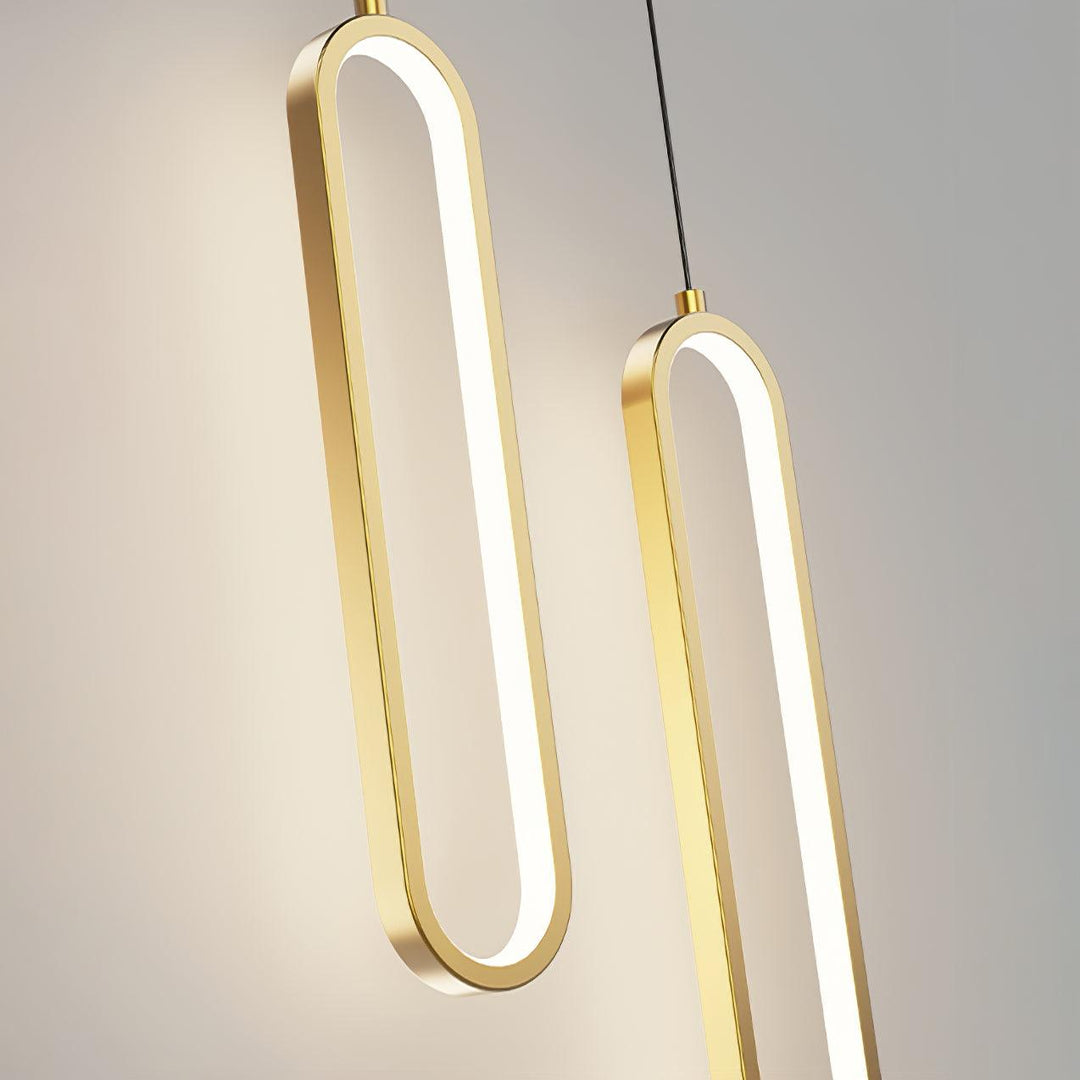 Long Oval LED Pendant Lamp - Vakkerlight