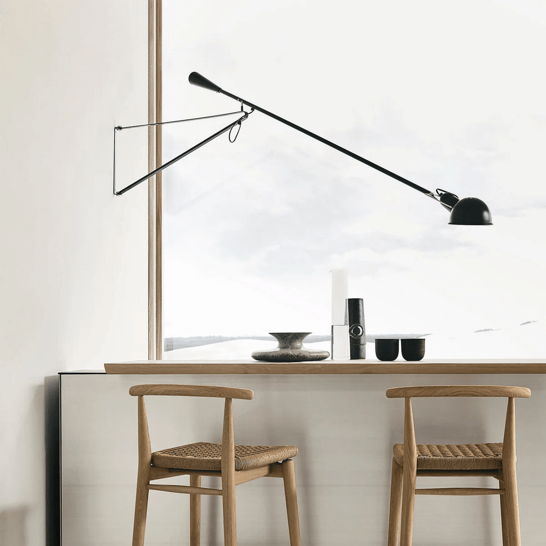 Long Swing Arm Wall Lamp - Vakkerlight