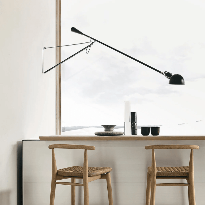 Long Swing Arm Wall Lamp - Vakkerlight