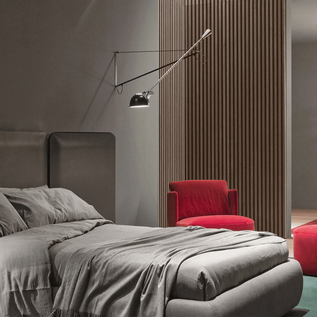 Long Swing Arm Wall Lamp - Vakkerlight