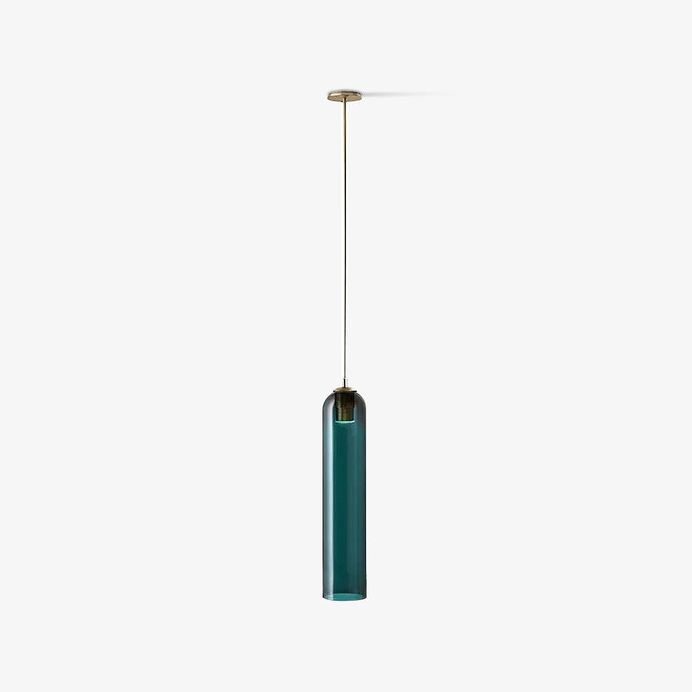 Long Tube Glass Pendant Light - Vakkerlight