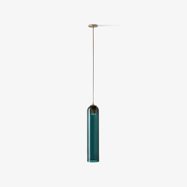 Long Tube Glass Pendant Light - Vakkerlight