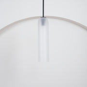 Long Tube Glass Pendant Light