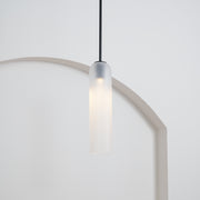 Long Tube Glass Pendant Light