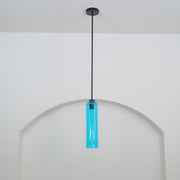 Long Tube Glass Pendant Light