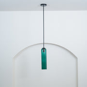 Long Tube Glass Pendant Light