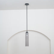 Long Tube Glass Pendant Light