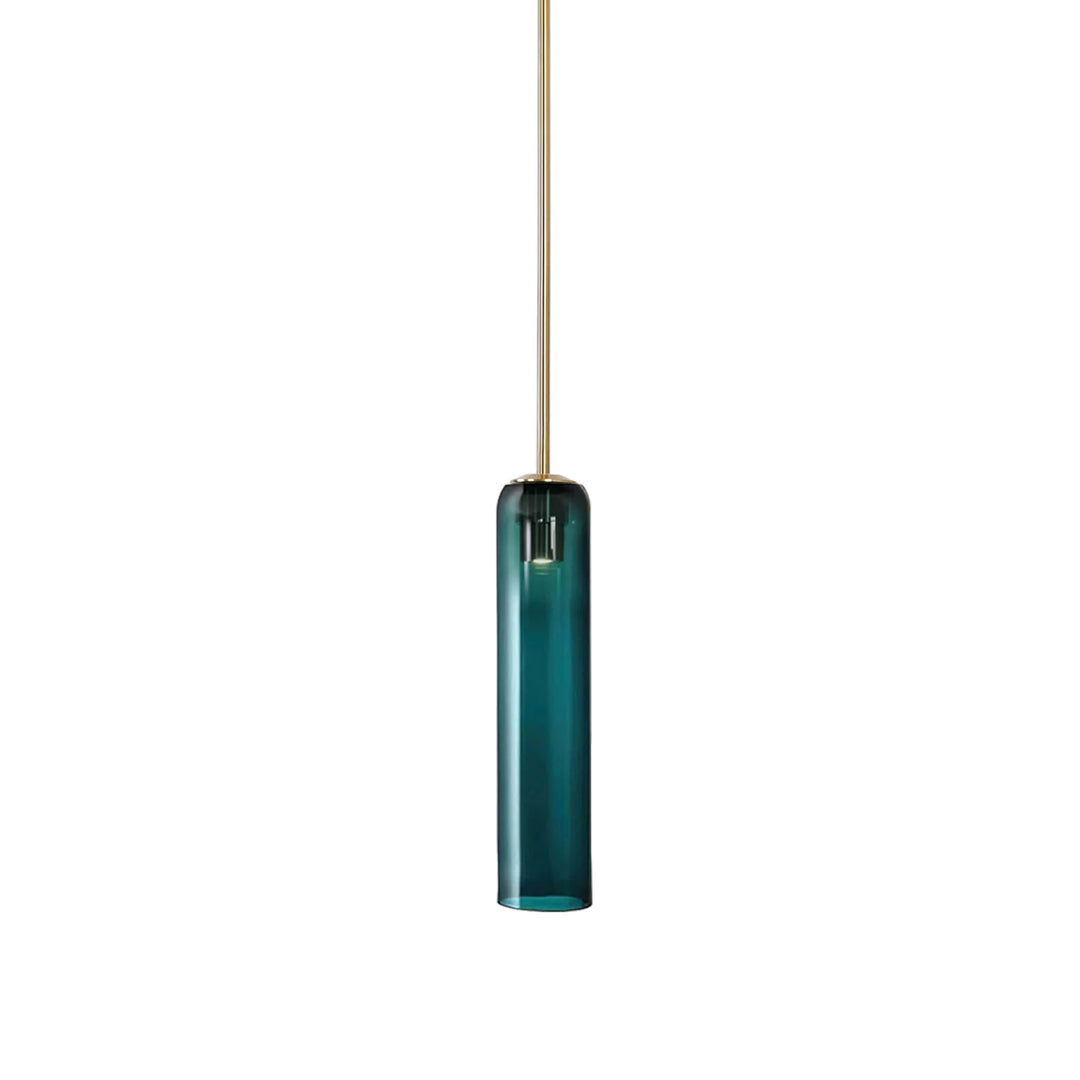 Long Tube Glass Pendant Light - Vakkerlight