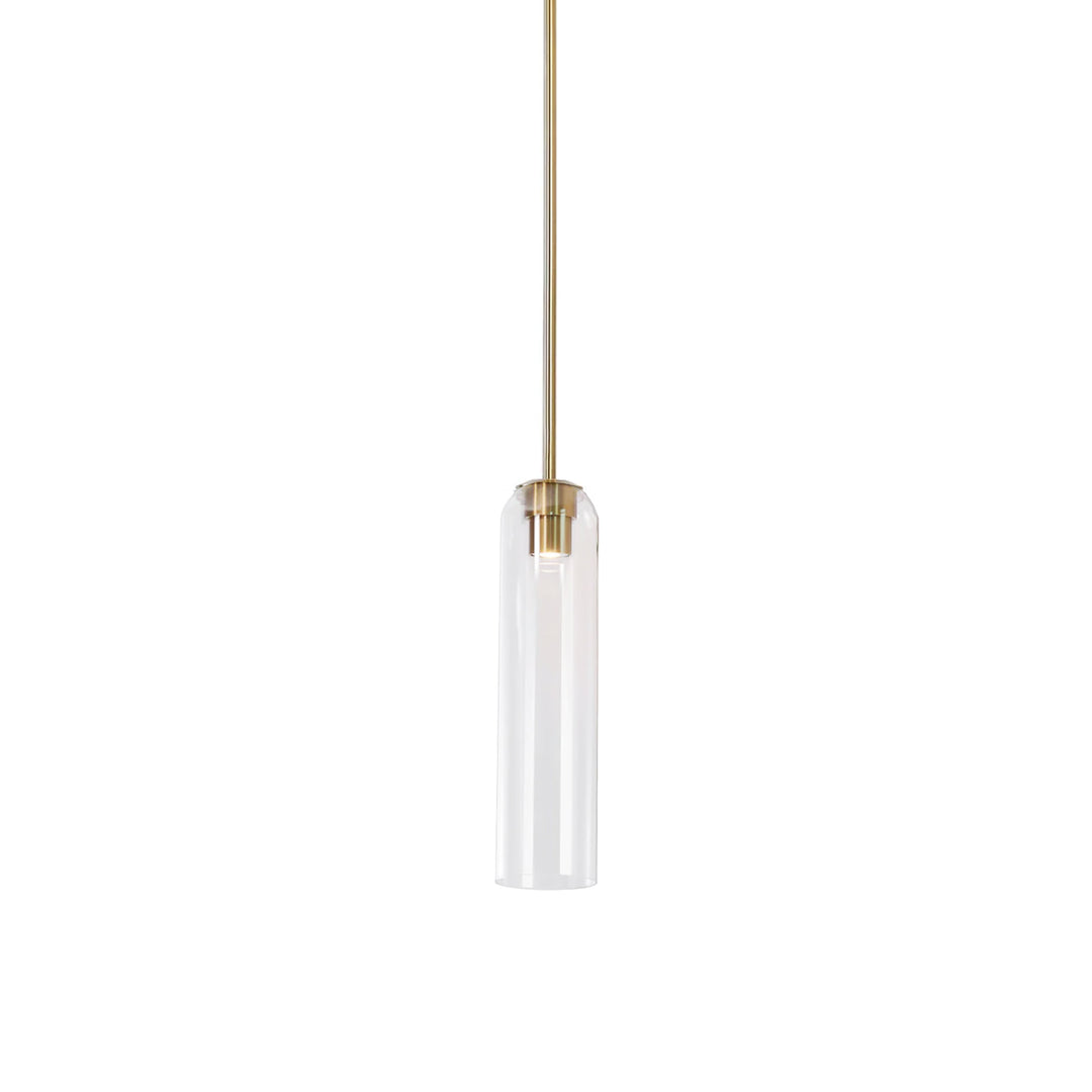 Long Tube Glass Pendant Light - Vakkerlight