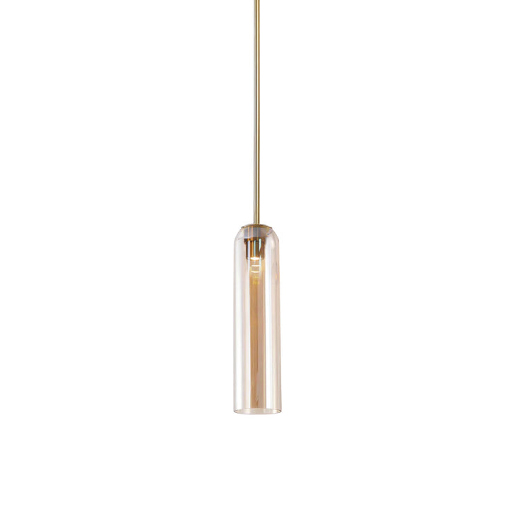 Long Tube Glass Pendant Light - Vakkerlight