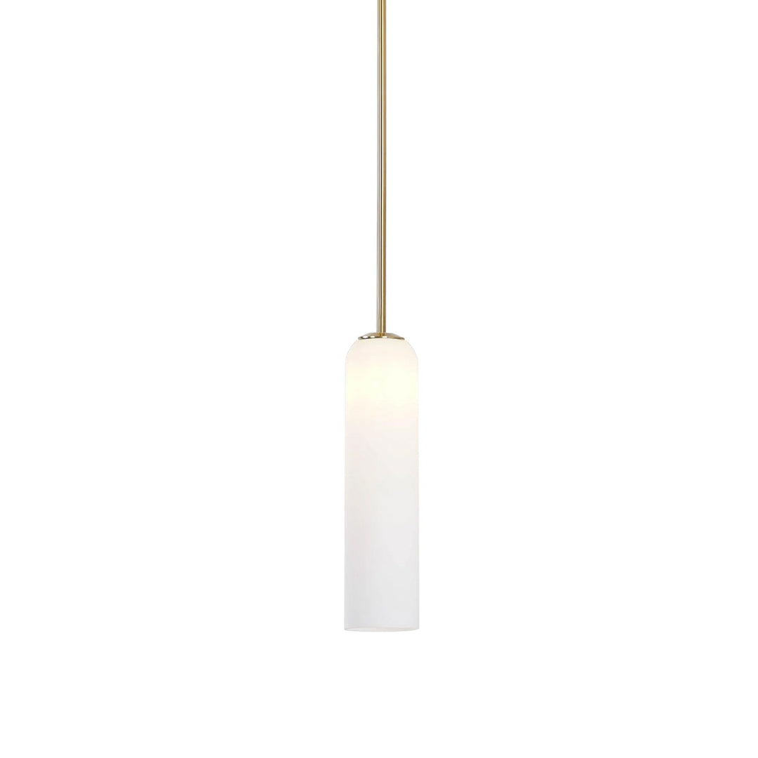 Long Tube Glass Pendant Light - Vakkerlight