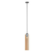 Long Tube Glass Pendant Light