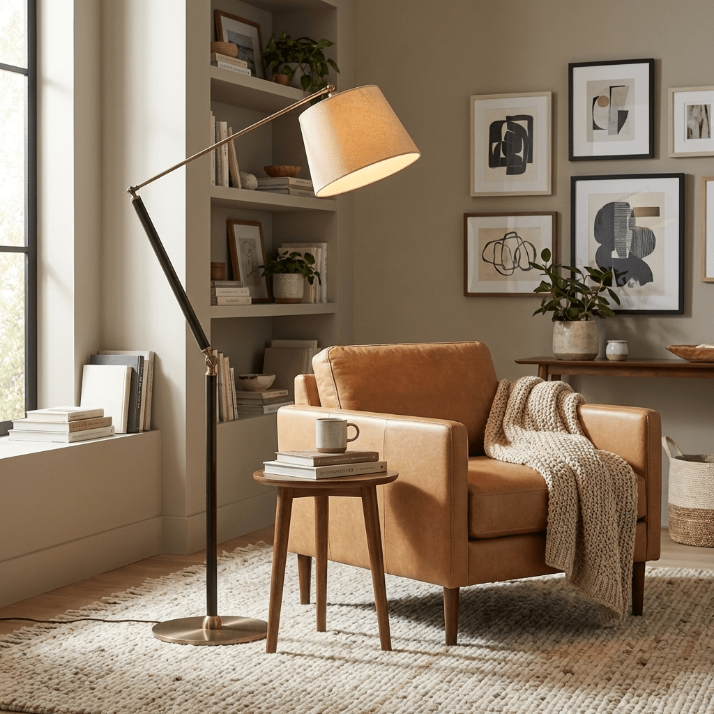 Lorian Adjustable Floor Lamp - Vakkerlight