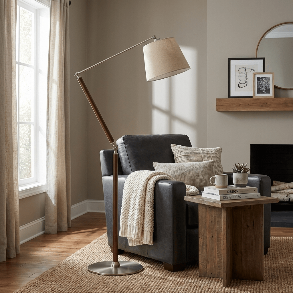 Lorian Adjustable Floor Lamp - Vakkerlight