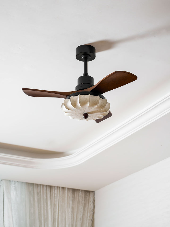 Lotus Bloom Deckenventilator mit Licht