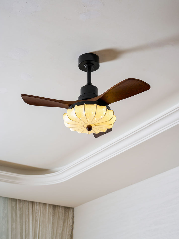 Lotus Bloom Deckenventilator mit Licht