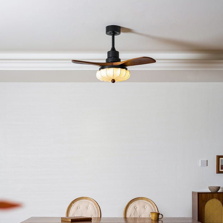 Lotus Bloom Deckenventilator mit Licht