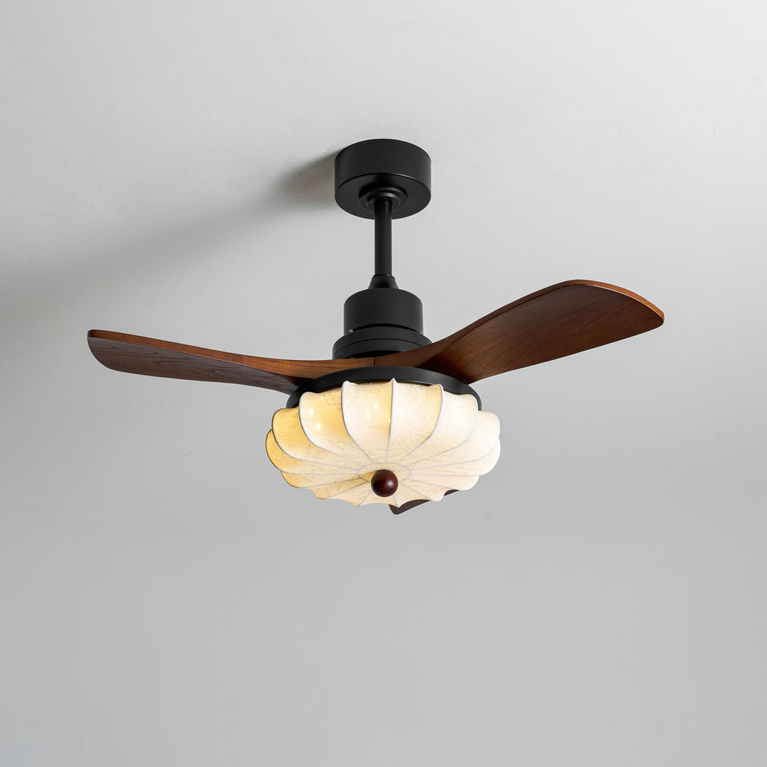 Lotus Bloom Deckenventilator mit Licht