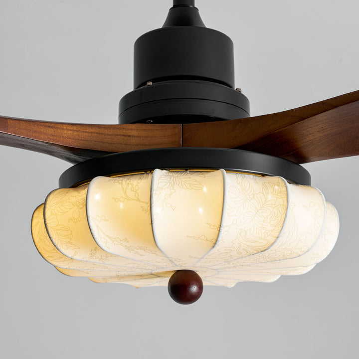 Lotus Bloom Deckenventilator mit Licht