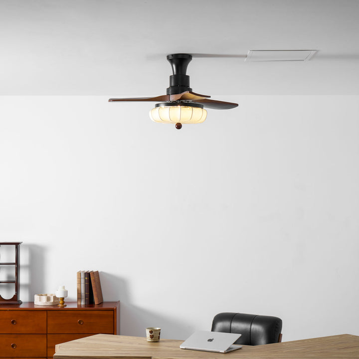 Lotus Bloom Ceiling Fan Light - Vakkerlight