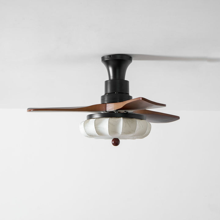 Lotus Bloom Ceiling Fan Light - Vakkerlight