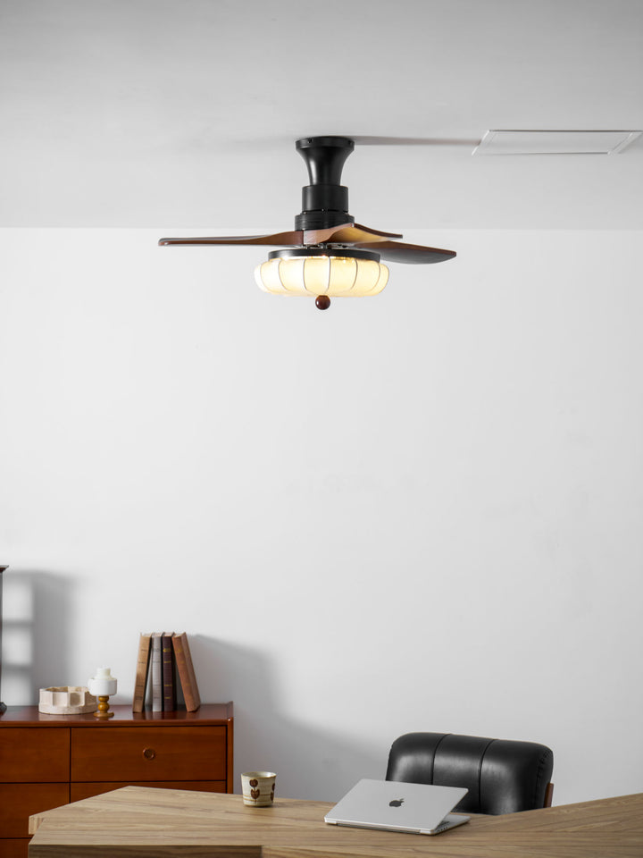 Lotus Bloom Ceiling Fan Light - Vakkerlight