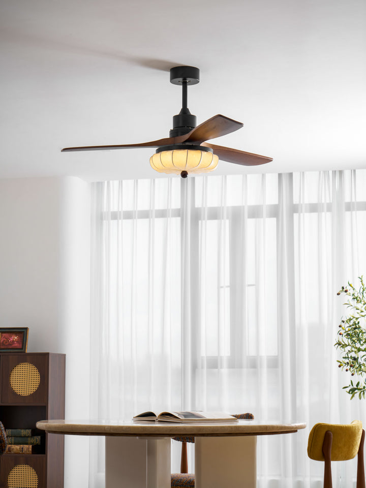 Lotus Bloom Ceiling Fan Light - Vakkerlight