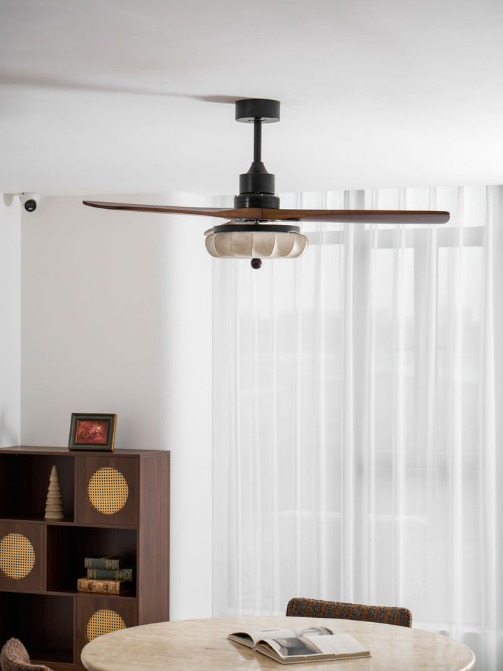 Lotus Bloom Ceiling Fan Light - Vakkerlight