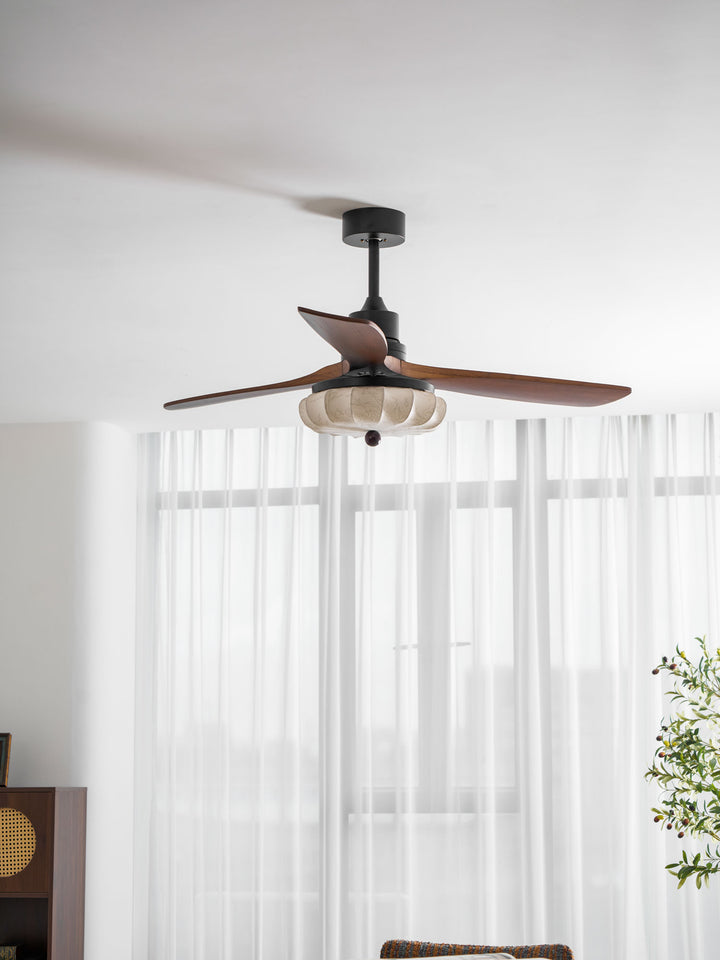 Lotus Bloom Ceiling Fan Light - Vakkerlight