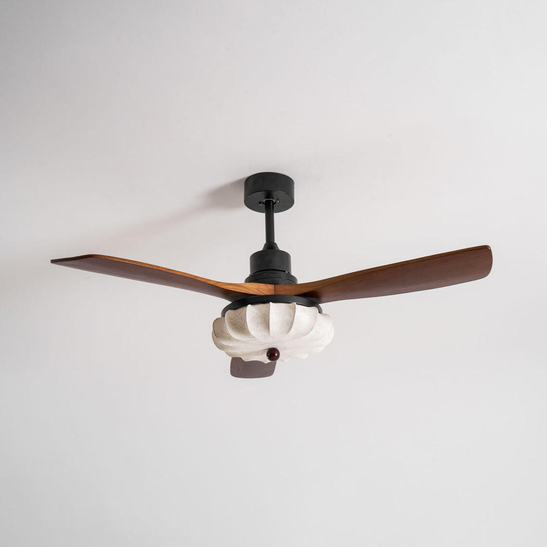 Lotus Bloom Ceiling Fan Light - Vakkerlight