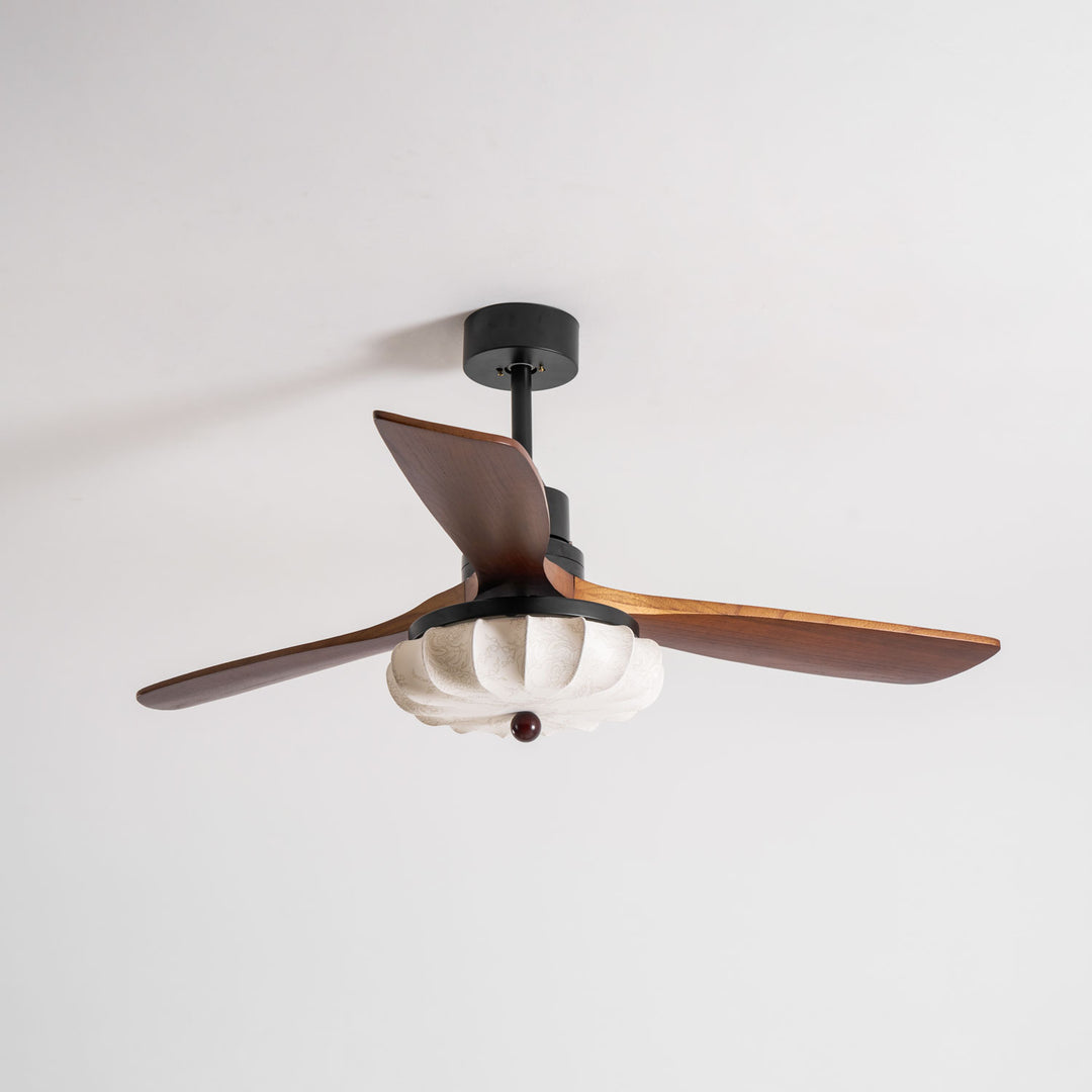 Lotus Bloom Ceiling Fan Light - Vakkerlight