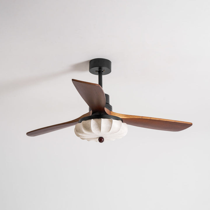 Lotus Bloom Ceiling Fan Light - Vakkerlight
